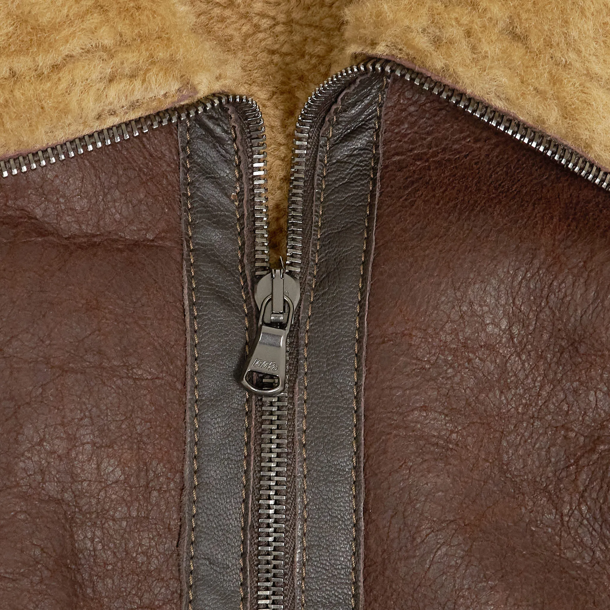 Stewart Ladies Shearling Leather Jacket