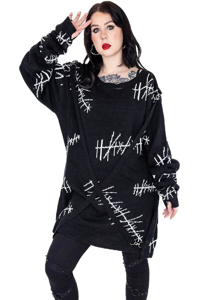 Stitch Me Oversized Jumper