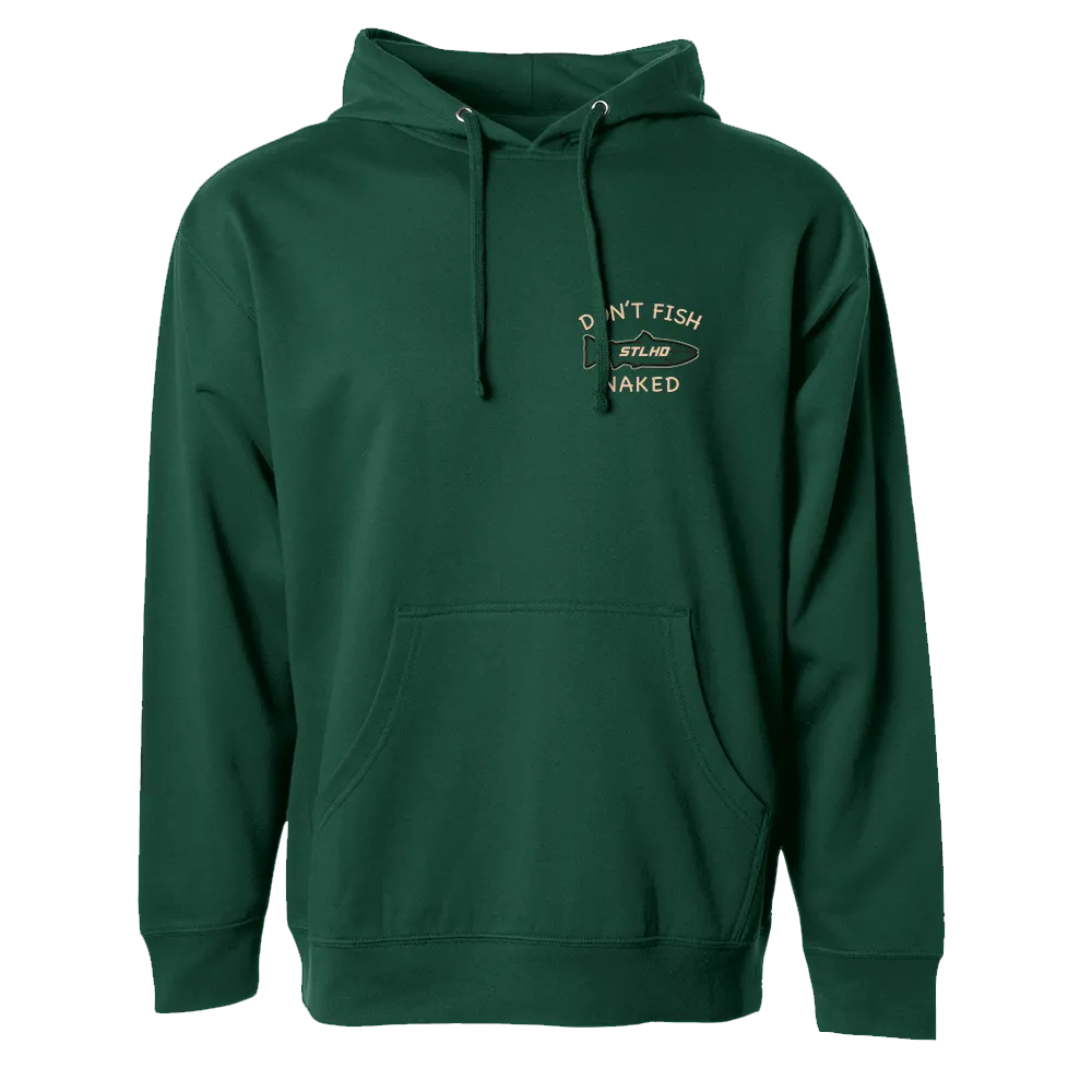 STLHD Men’s Don’t Fish Naked Standard Hoodie