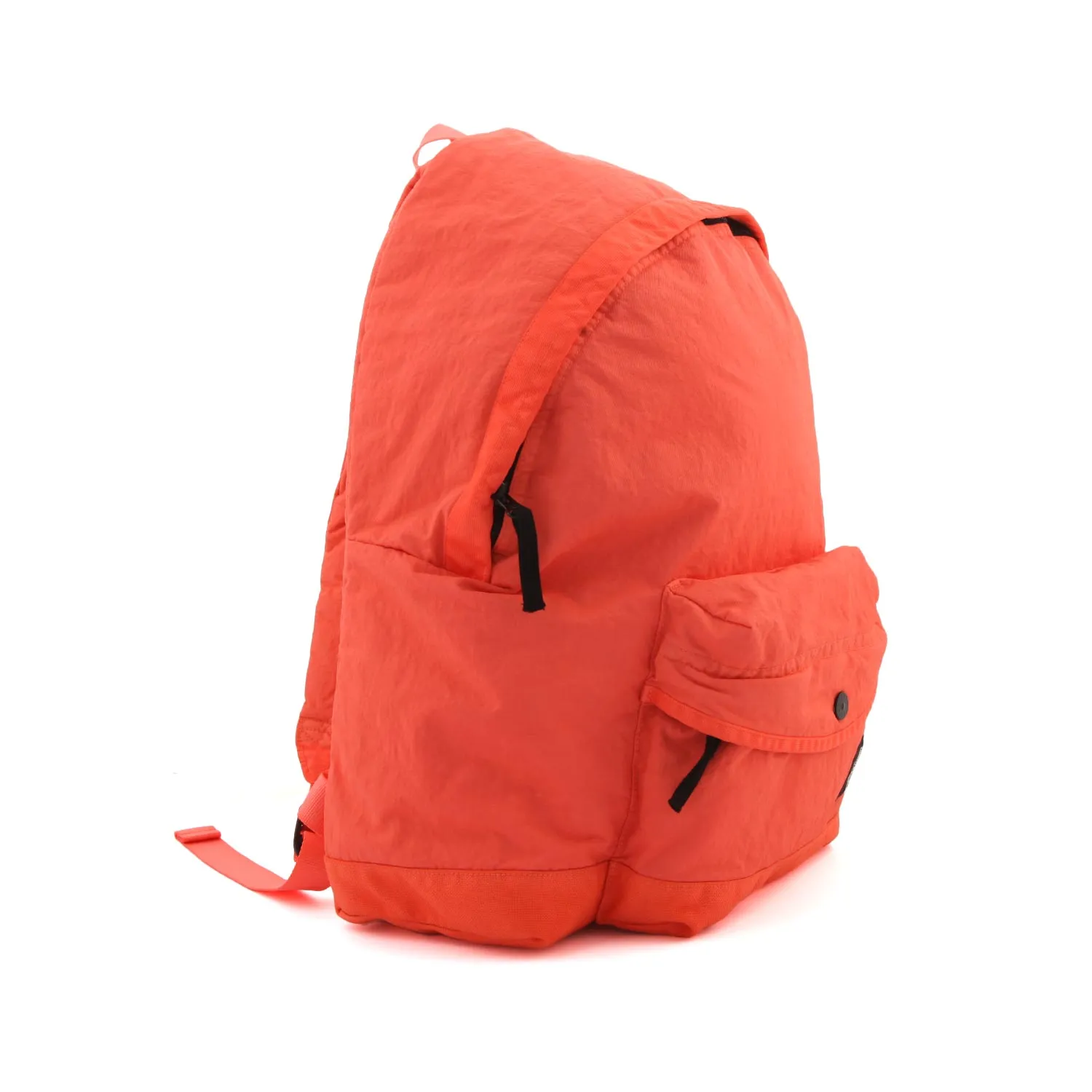 Stone Island Patch Compass Rose Orange Backpack