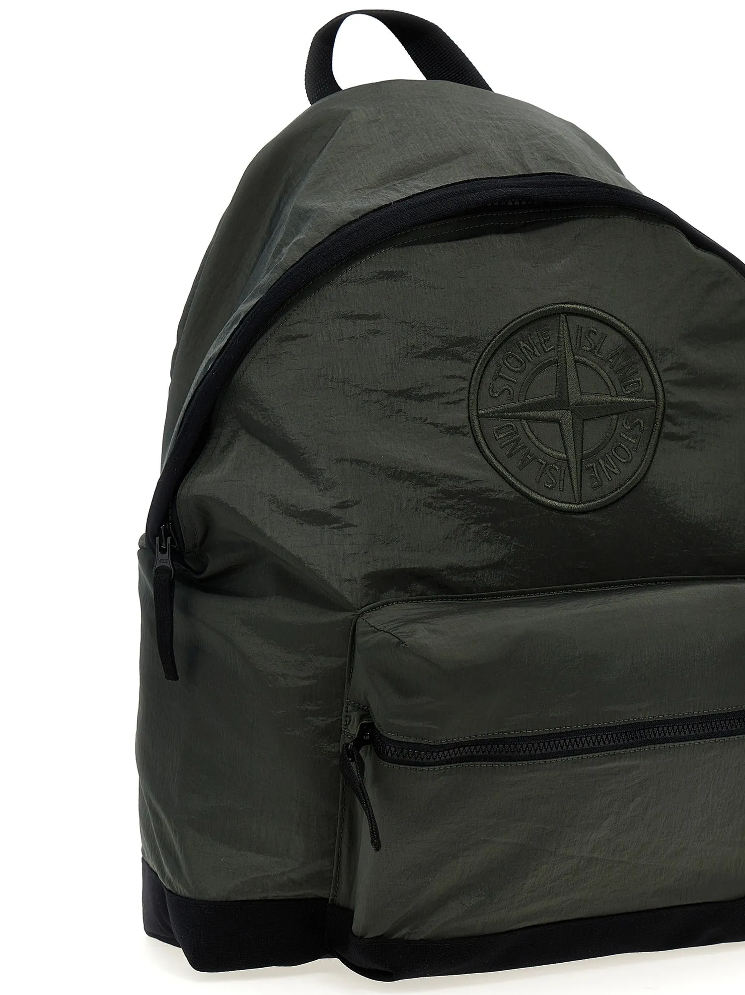 Stone Island    Stone Island Logo Embroidery Backpack