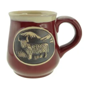 Stoneware Mug with Highland Cow