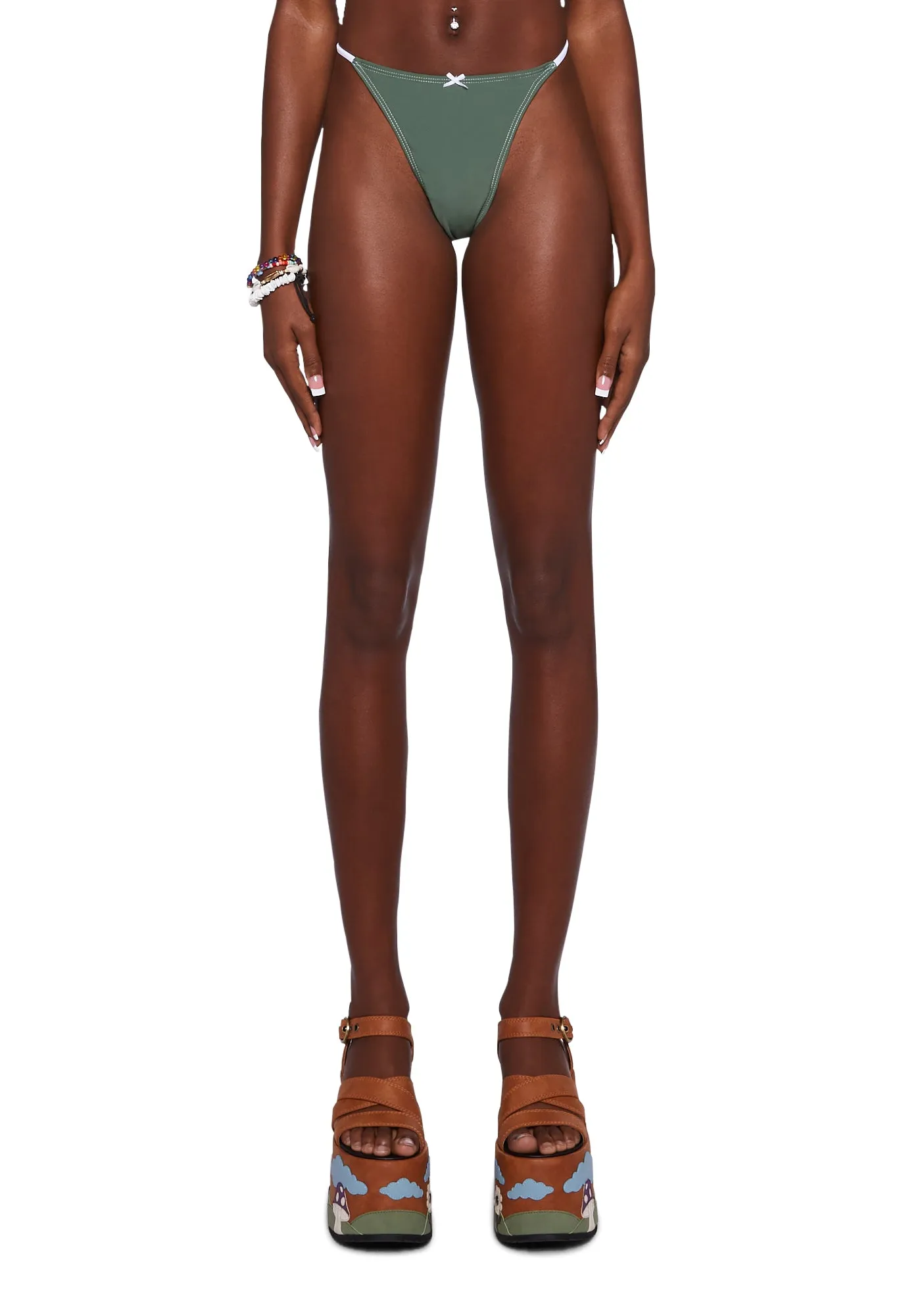 Strappy Bikini Bottom-