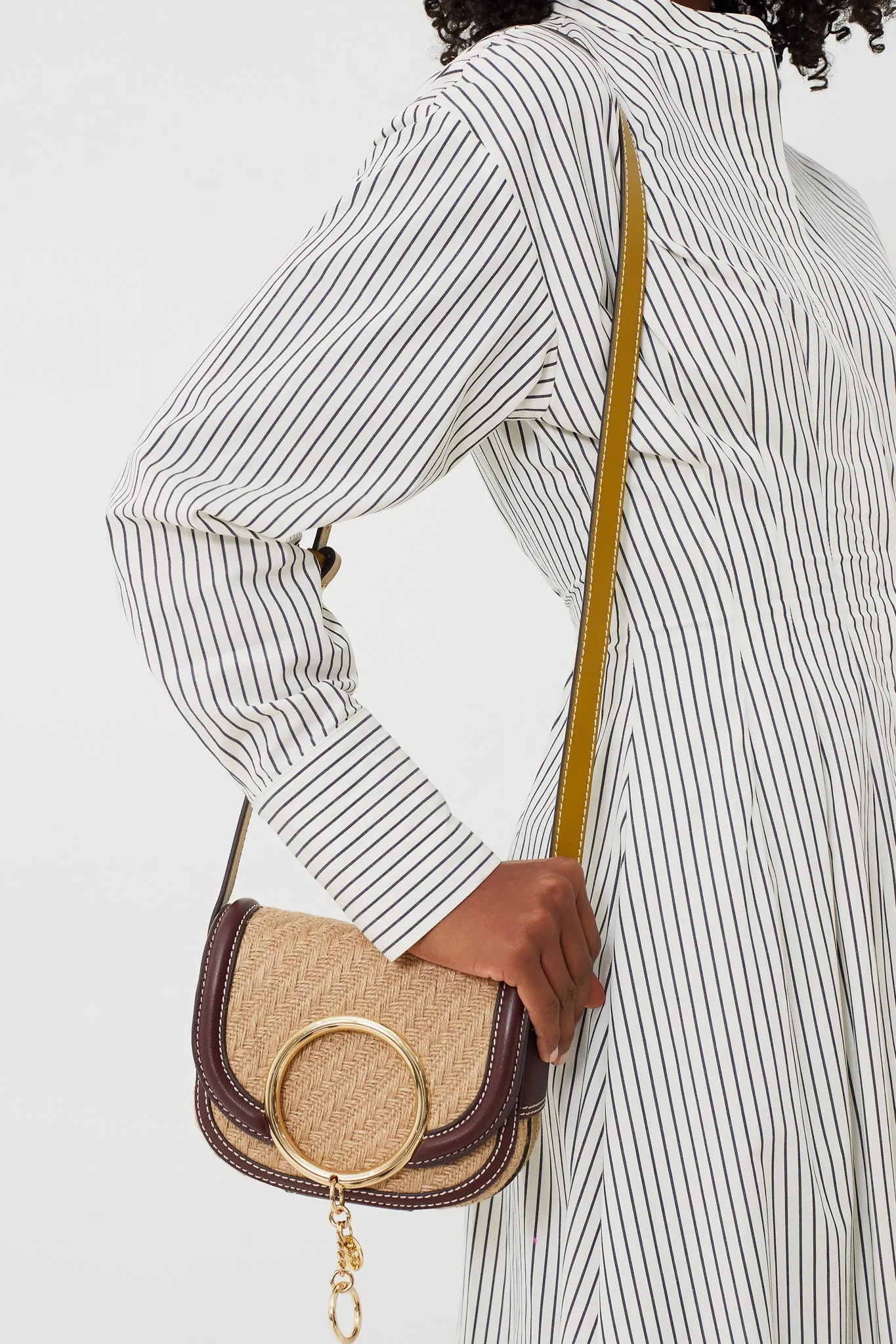 Straw Beige Mara Crossbody
