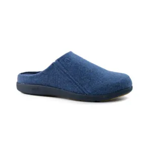 Strole Lodge Men's Supportive Clog Wool Slipper with Arch Support