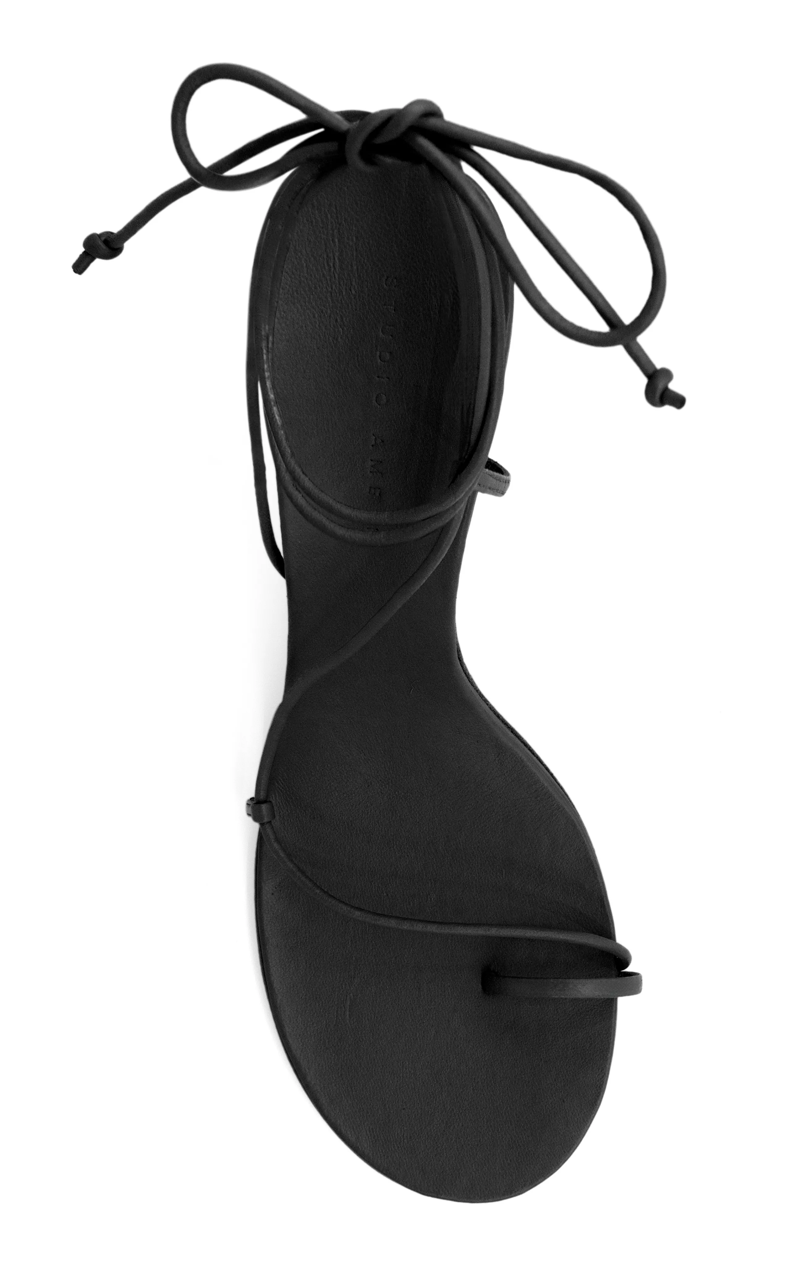 Studio Amelia Emily Leather Wrap Sandals