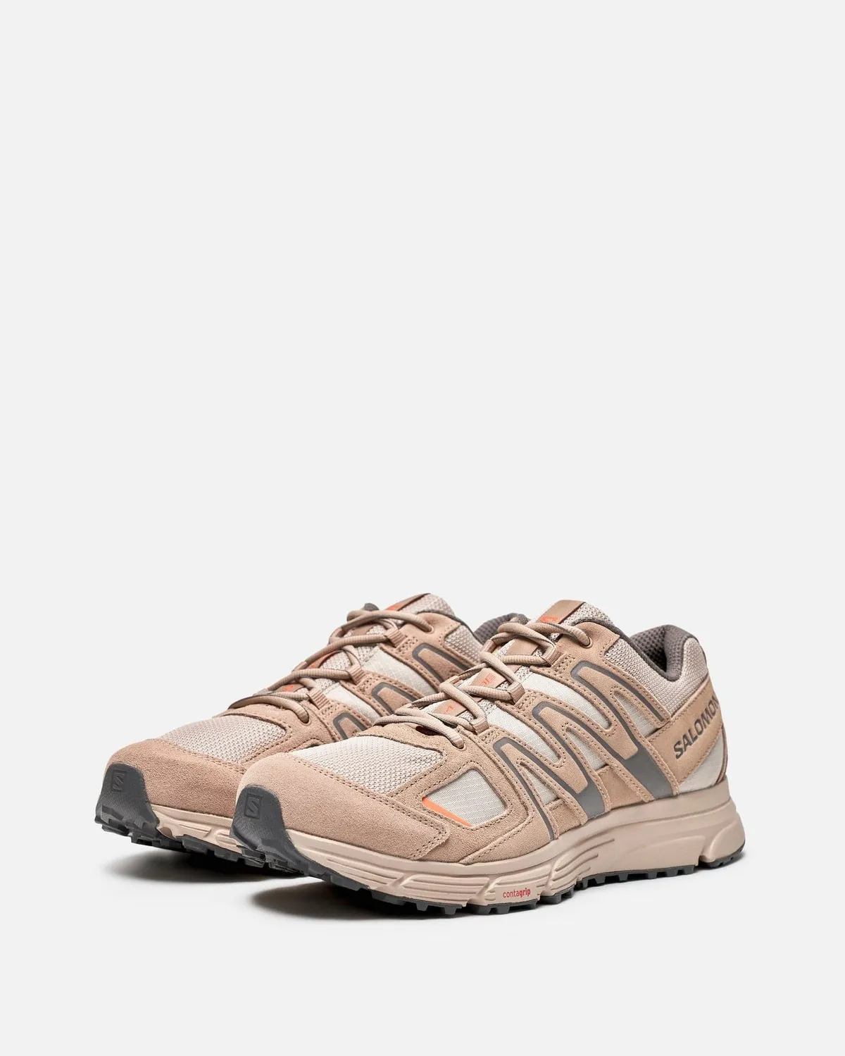 Suede Sneakers - Cement/Natural