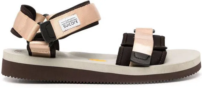 Suicoke Cel-V touch-strap sandals Grey