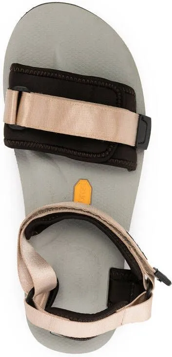 Suicoke Cel-V touch-strap sandals Grey