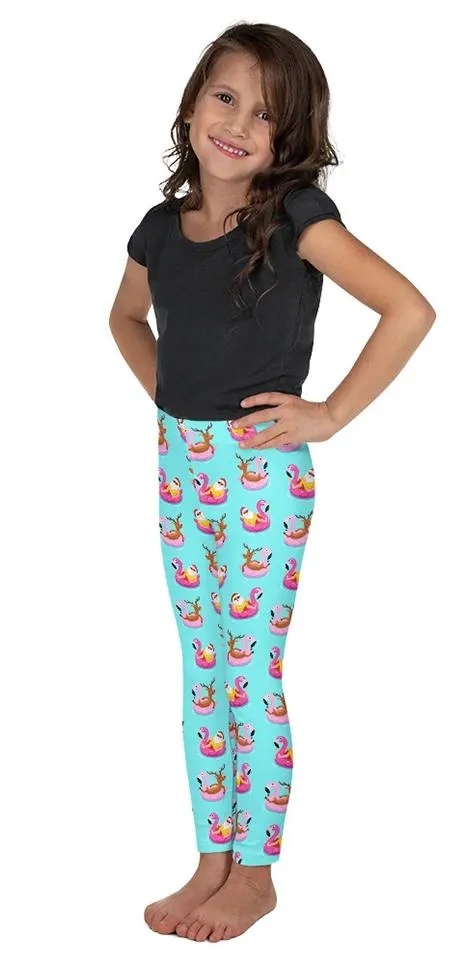 Summer Vibe Christmas Kid's Leggings