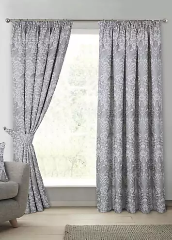 Sundour Keswick Pair of Pencil Pleat Lined Curtains | Kaleidoscope
