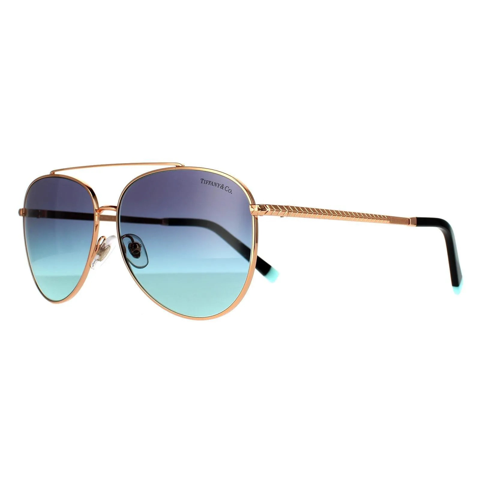 Sunglasses | Aviator Rubedo  Blue Azure Gradient  Sunglasses | Tiffany