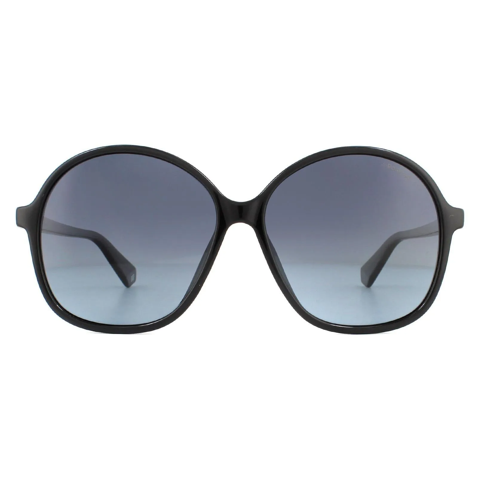 Sunglasses | Fashion Black Grey Gradient Polarized Sunglasses | Polaroid