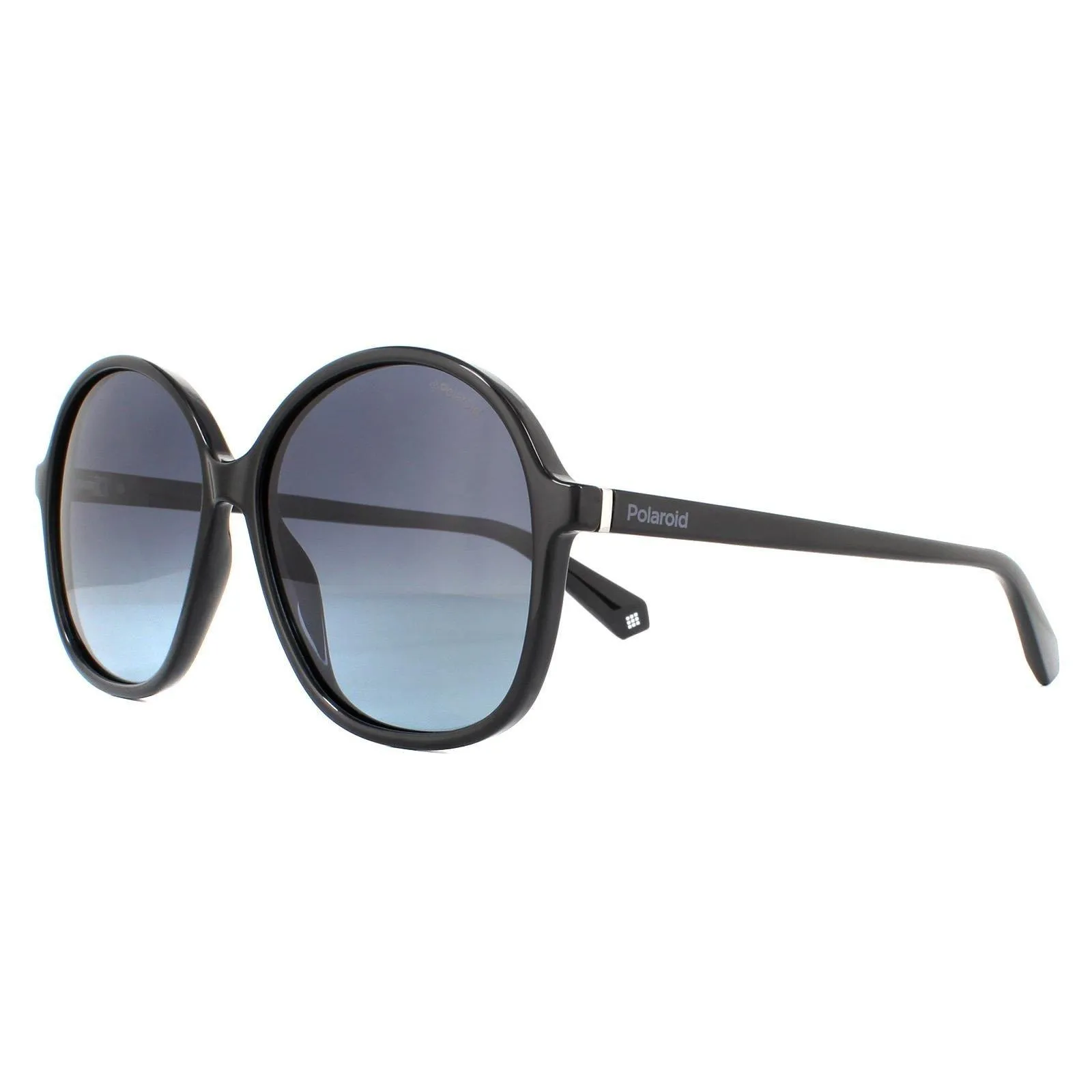 Sunglasses | Fashion Black Grey Gradient Polarized Sunglasses | Polaroid