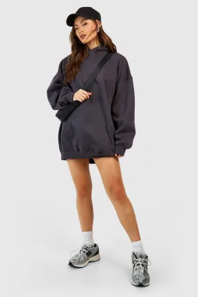 Super Oversized Hooded Sweat Dress