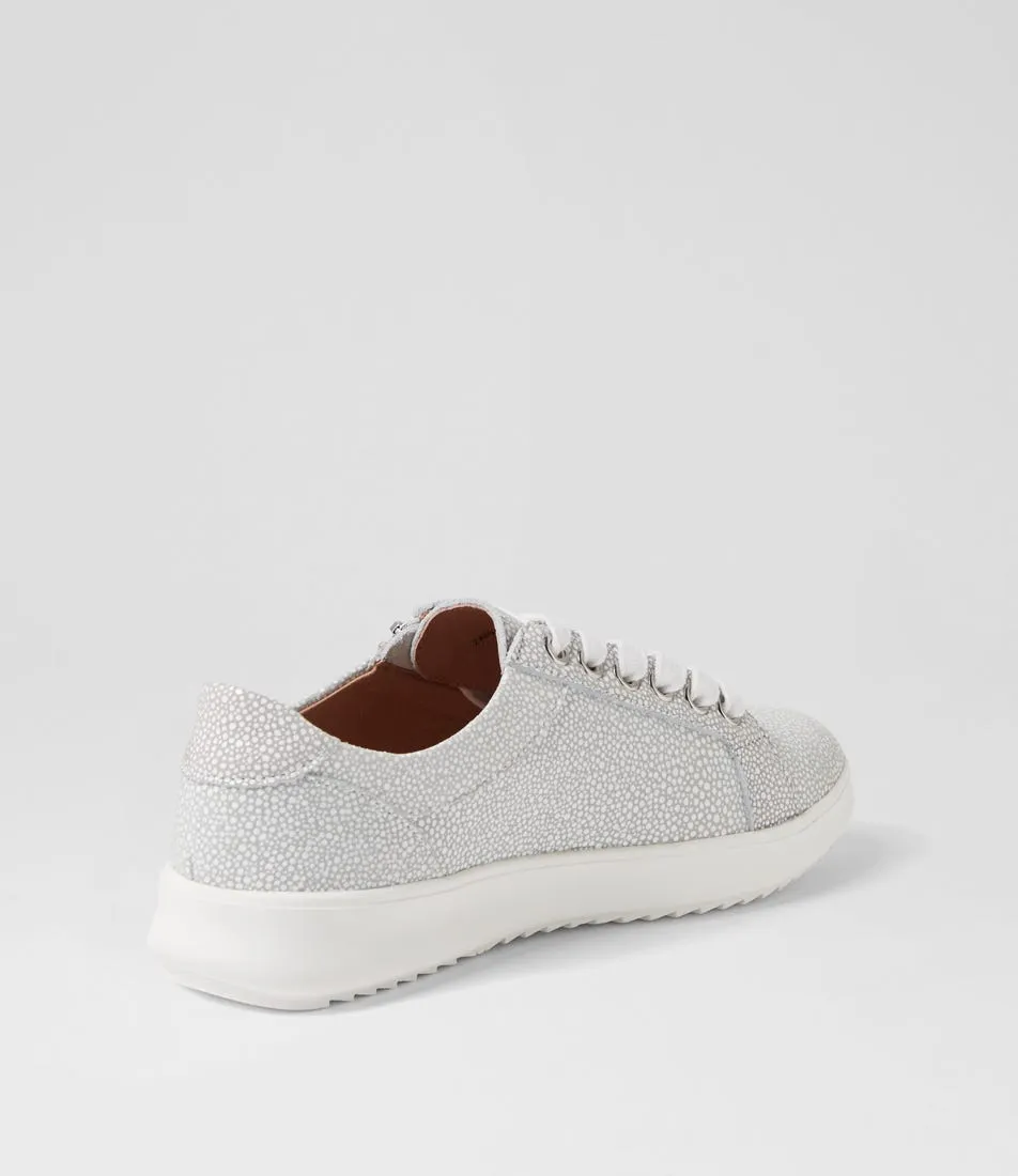 SUPERSOFT Zarala Grey Dot Suede Sneakers