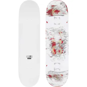 Supreme MM6 Maison Margiela Skateboard Deck White