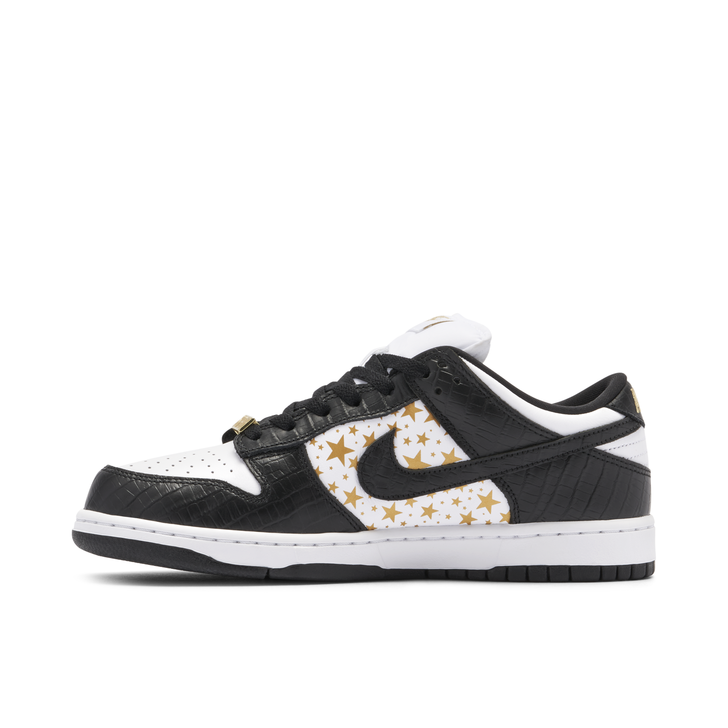 Supreme x Nike SB Dunk Low Stars Black | DH3228-102 | Laced