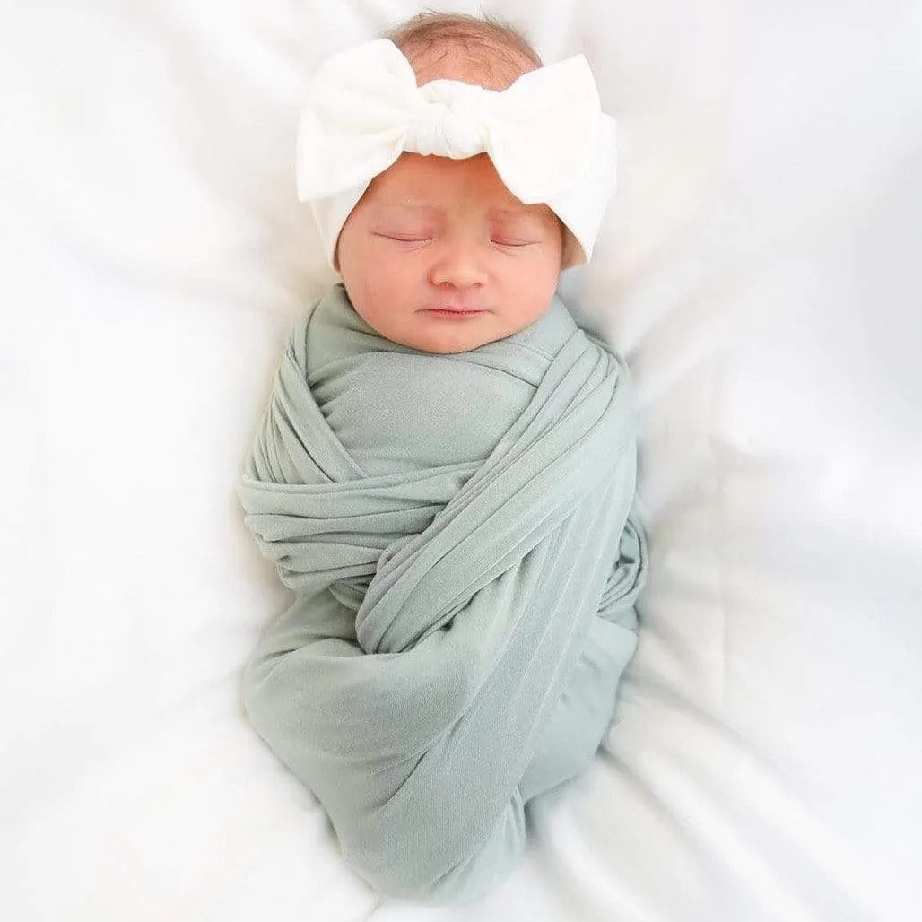 Swaddle Blanket in Sage