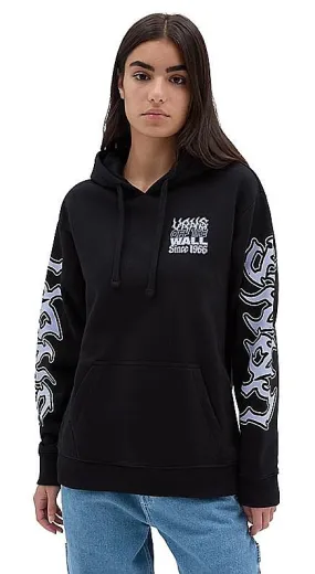 sweatshirt Vans Manic Type BFF Hoodie - Black - women´s