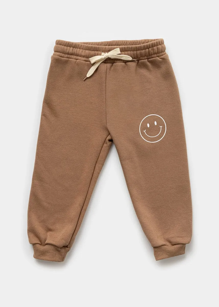 Sweet Home Chicago Fleece Sweat Set - Toffee