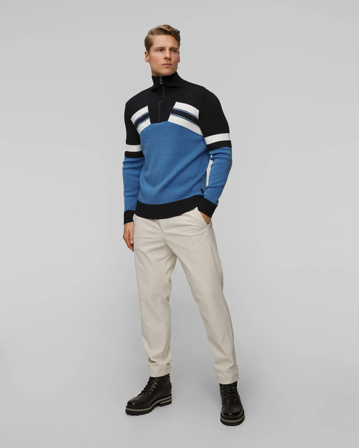 Sweter wełniany męski BOGNER Thom 81336416-464