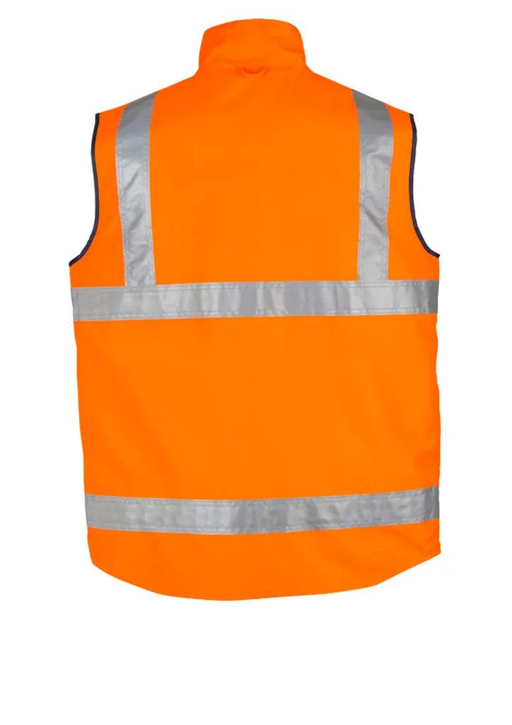 Syzmik Lightweight Fleece Lined Vest Hi Vis