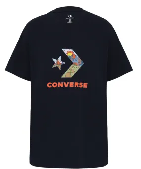 T-Shirt Converse Star Chevron Fill Graphic/10025280 - A01/Converse Black - men´s