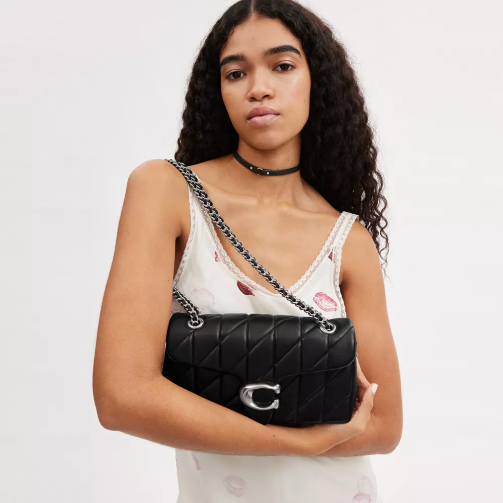 TABBY SHOULDER BAG 26 WITH QUILTING