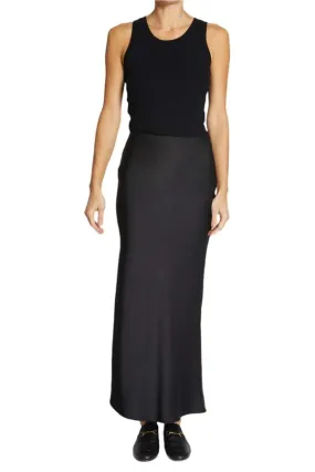 Talia Maxi Skirt - Black