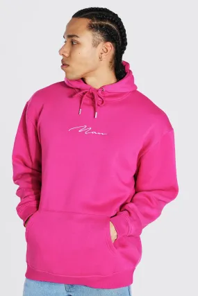 Tall Man Signature Oversized Hoodie | boohooMAN UK