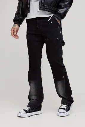 Tall Slim Flared Carpenter Jeans