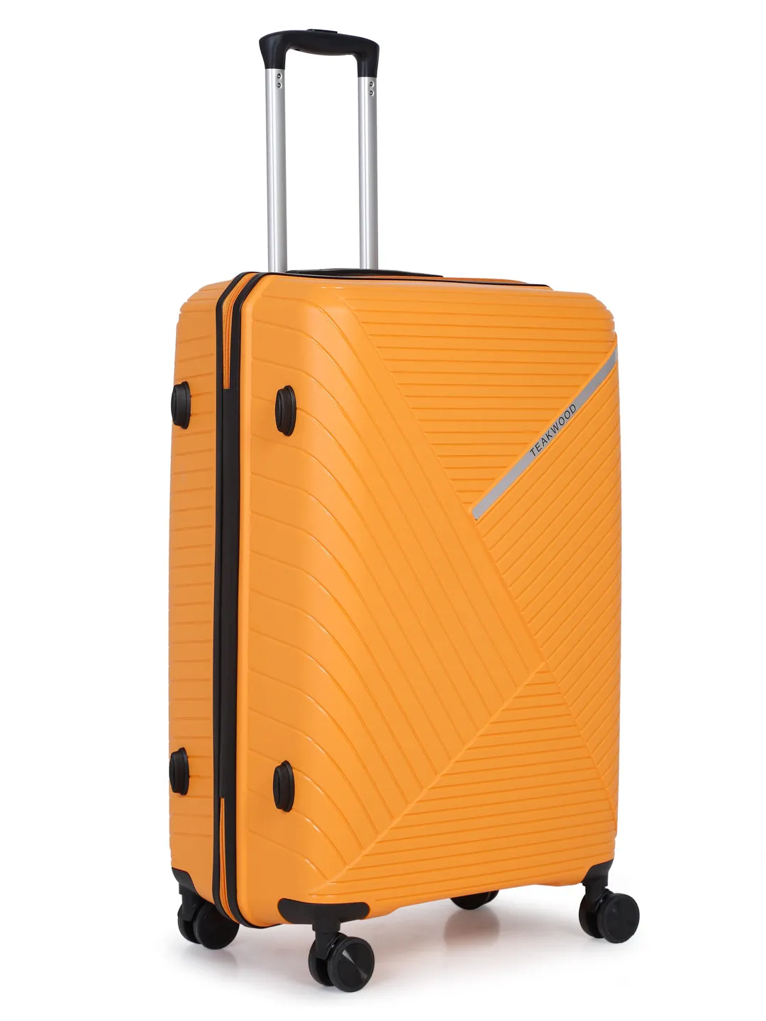 Teakwood Medium Trolley Bag - Orange