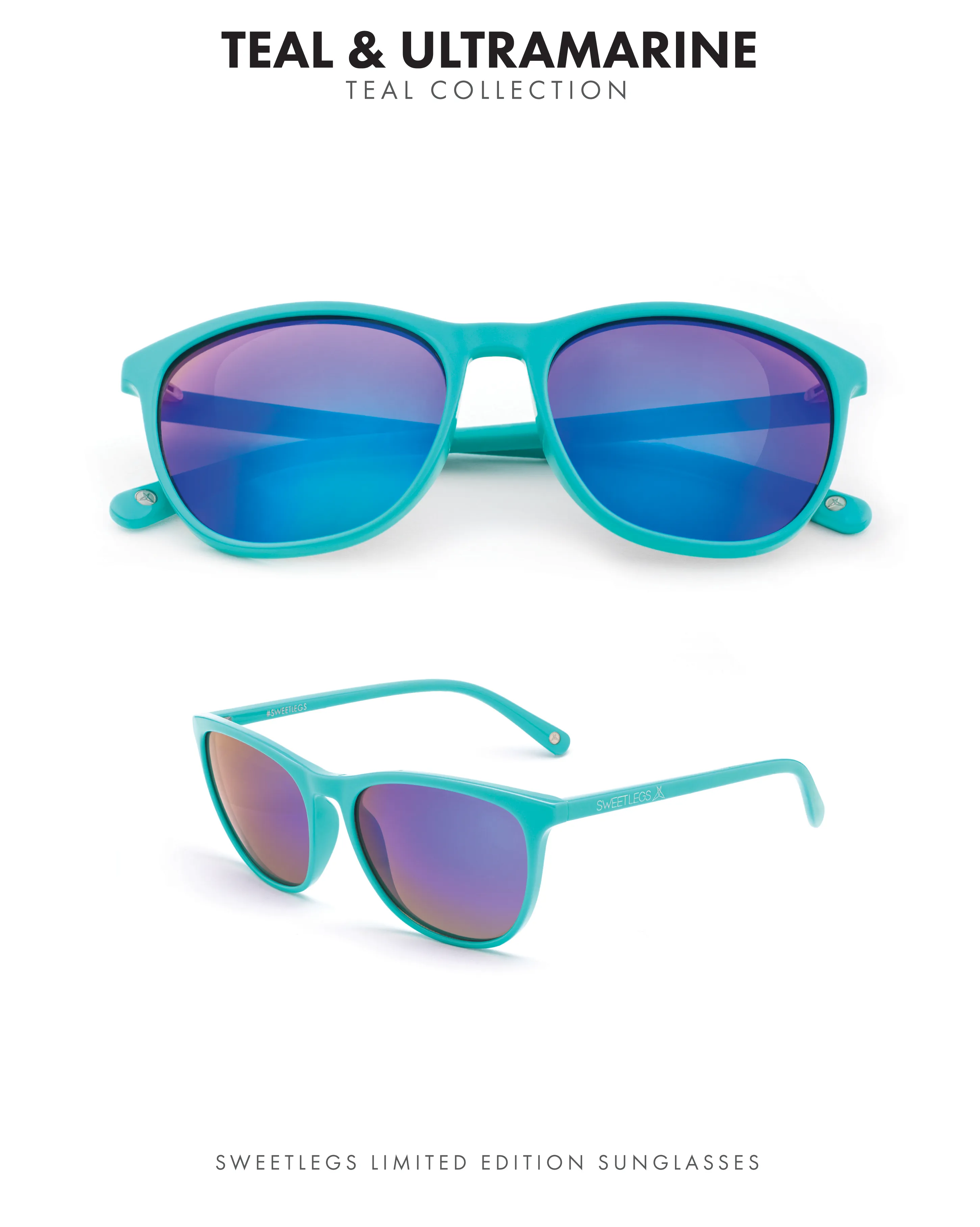 Teal Sunglasses