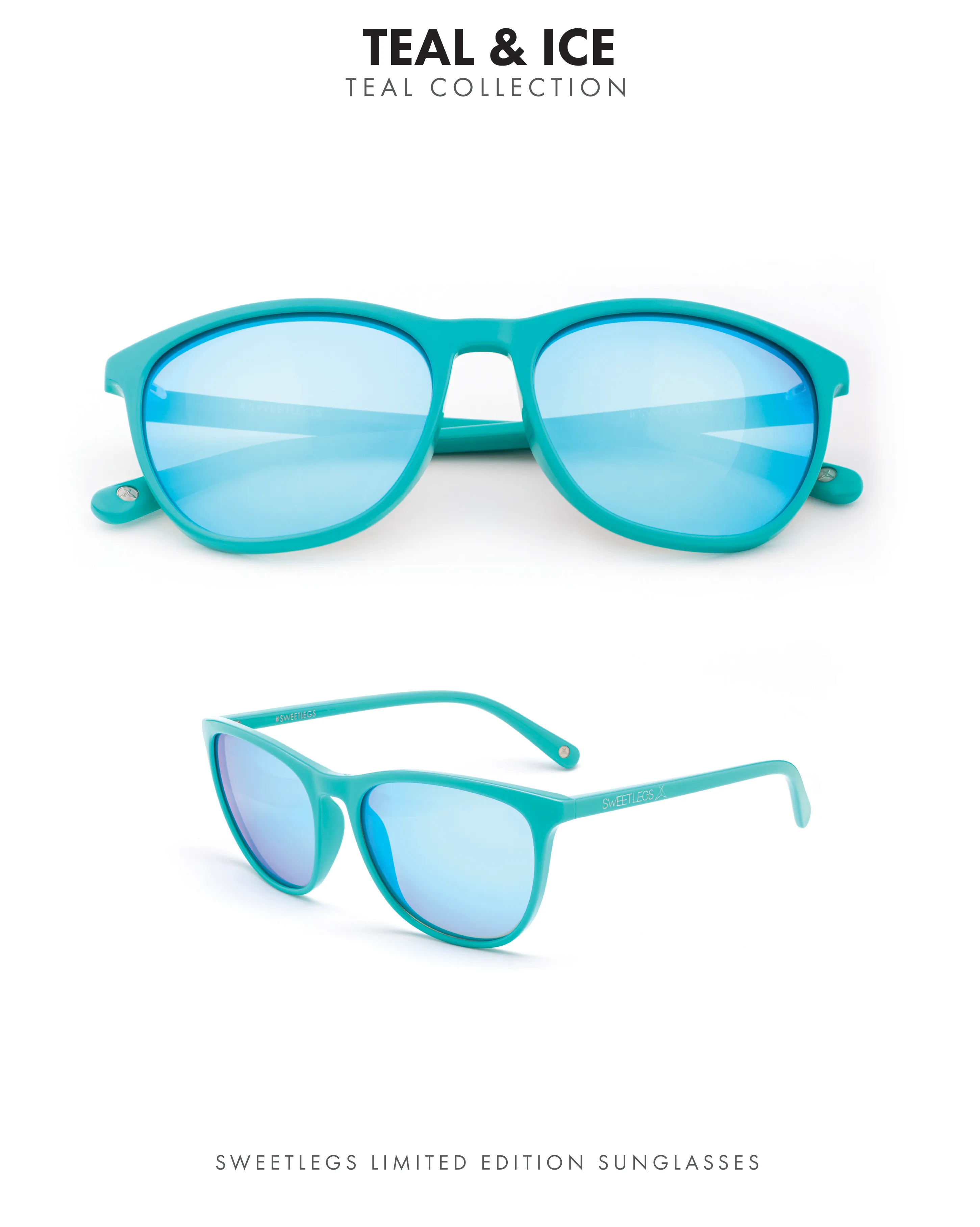 Teal Sunglasses