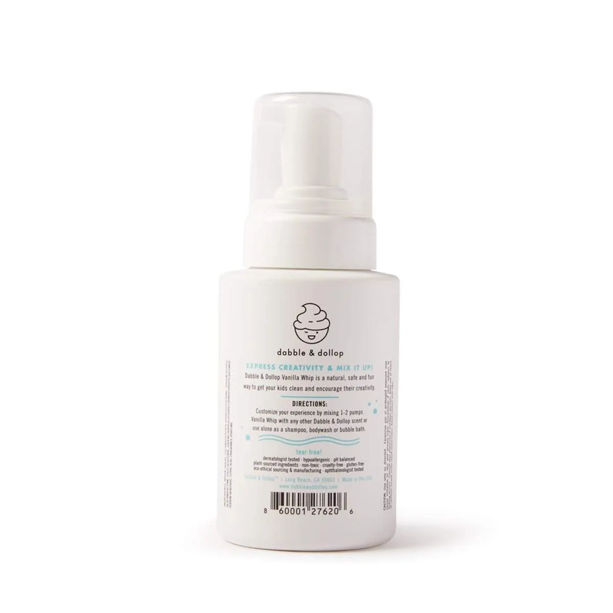 Tear-Free Vanilla Whip Shampoo & Body Wash | Dabble & Dollop