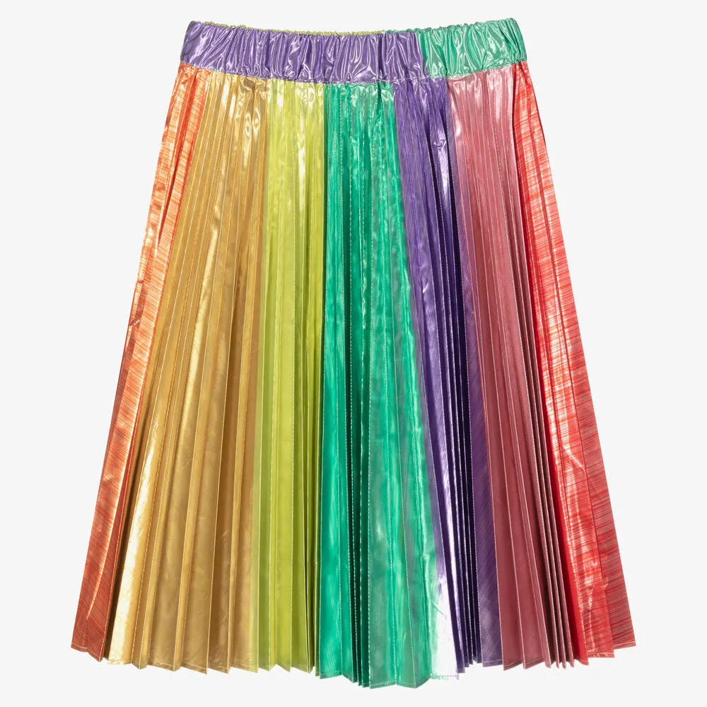 Teen Girls Rainbow Skirt