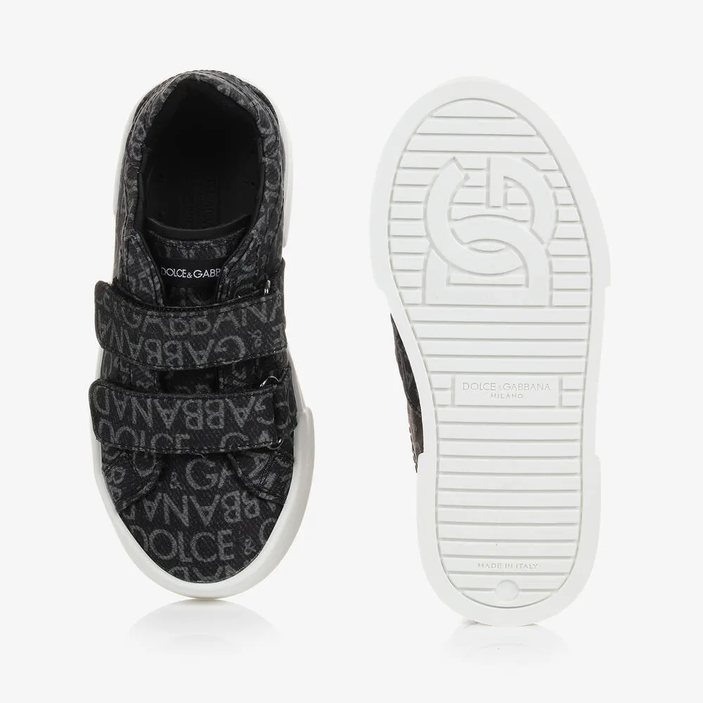 Teen Grey Portofino Vintage DG Trainers
