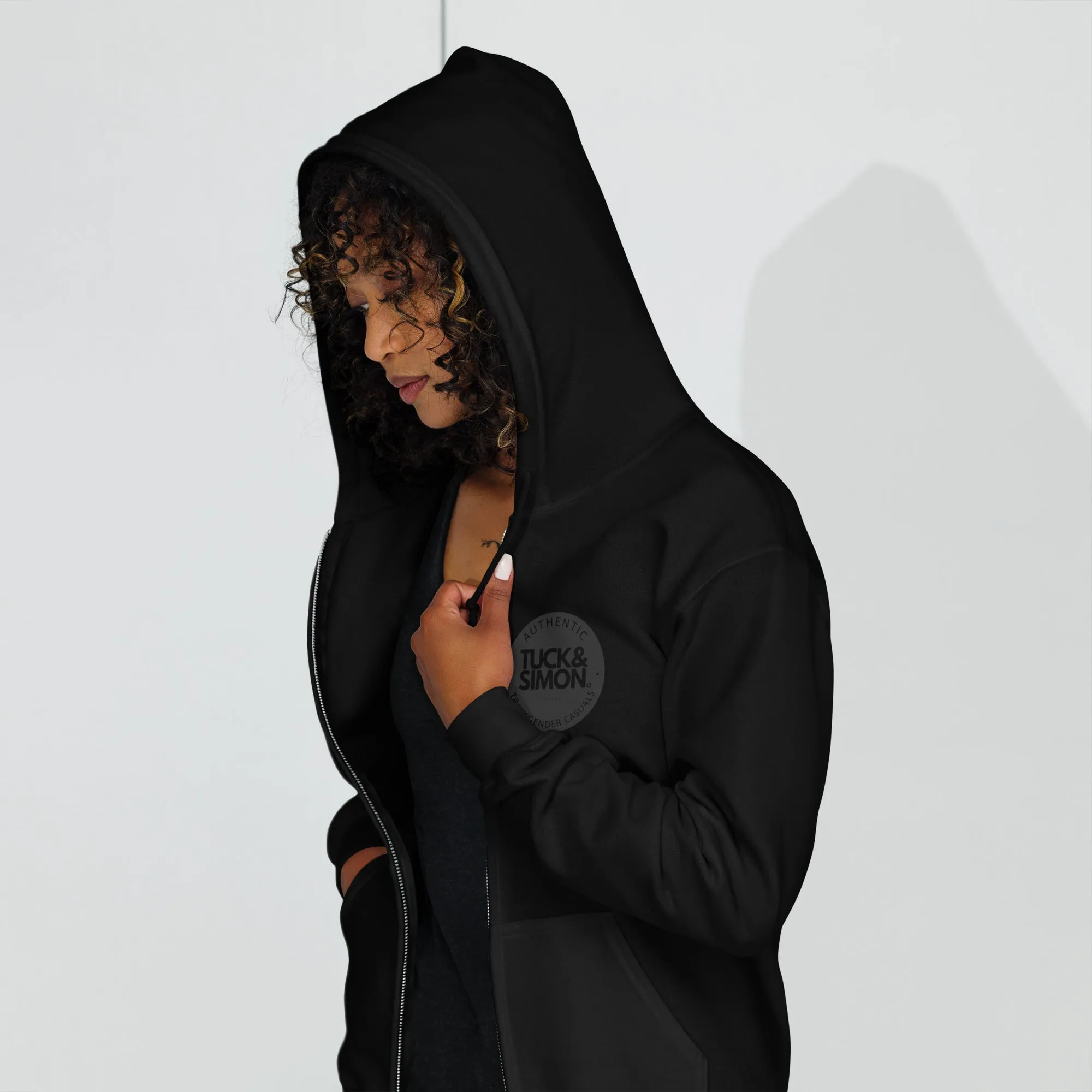 Teen - Plus Size Tuck&Simon Heavy-Blended Zip-Up Hoodie