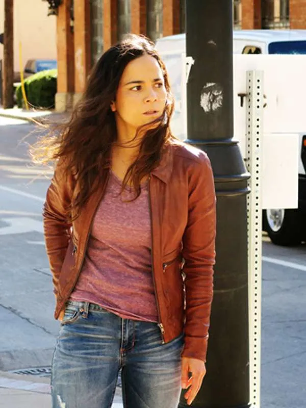 Teresa Mendoza Queen of the South Brown Leather Jacket