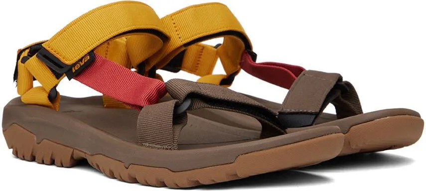 Teva Orange & Tan Hurricane XLT2 Sandals