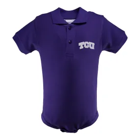 Texas Christian University Golf Shirt Romper