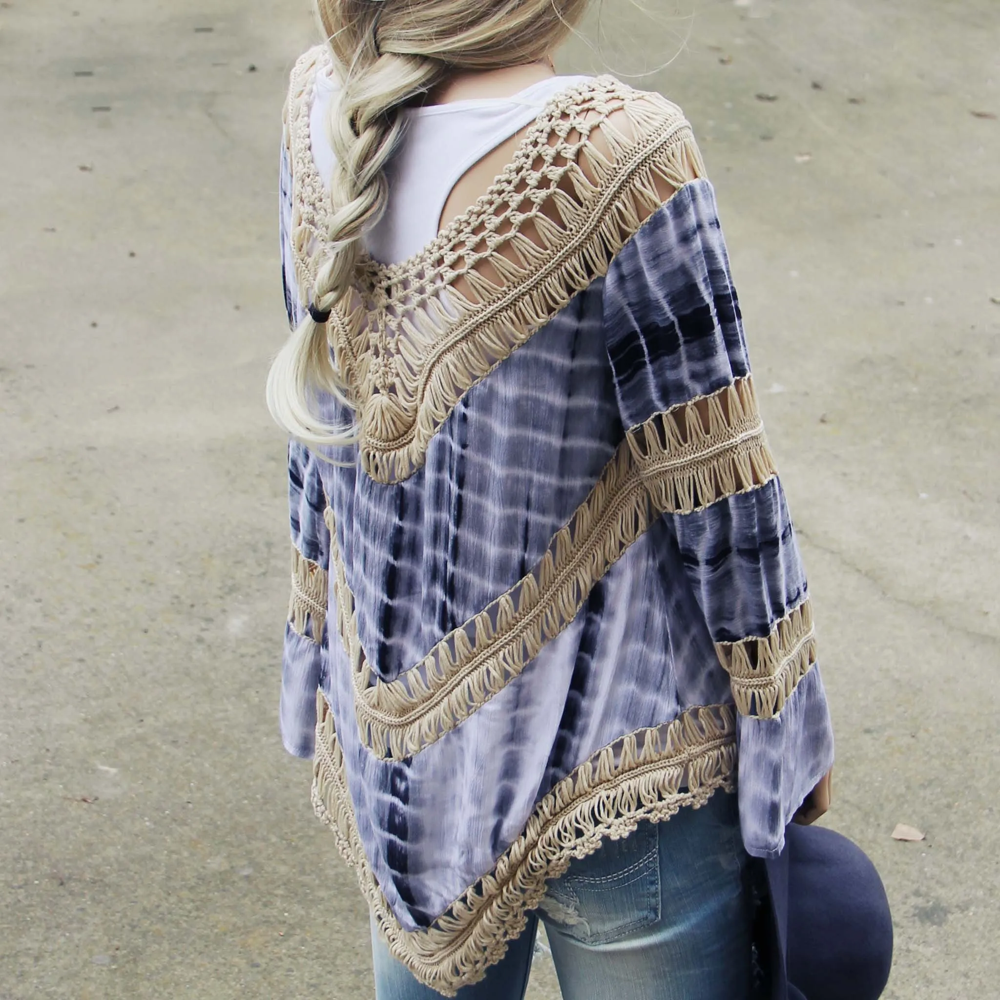 The Blake Tunic in Gray