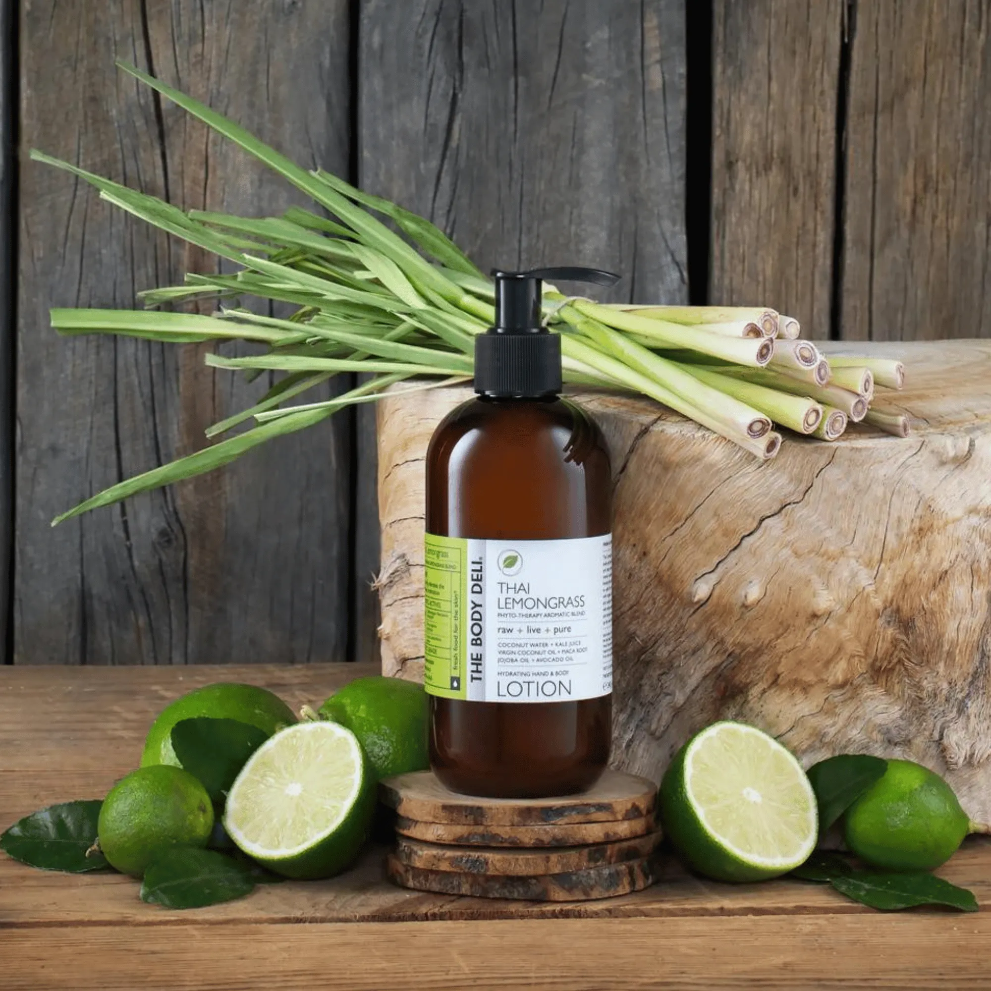 THE BODY DELI Hand & Body Lotion in Thai Lemongrass