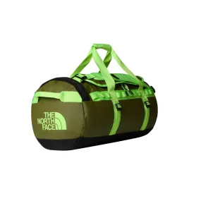 The North Face Base Camp Duffel M 71L, Forest Olive / Safety Green