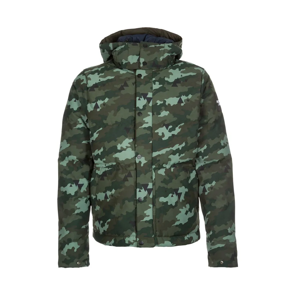 The North Face Box Canyon Jacket Rosin Green Camo Print