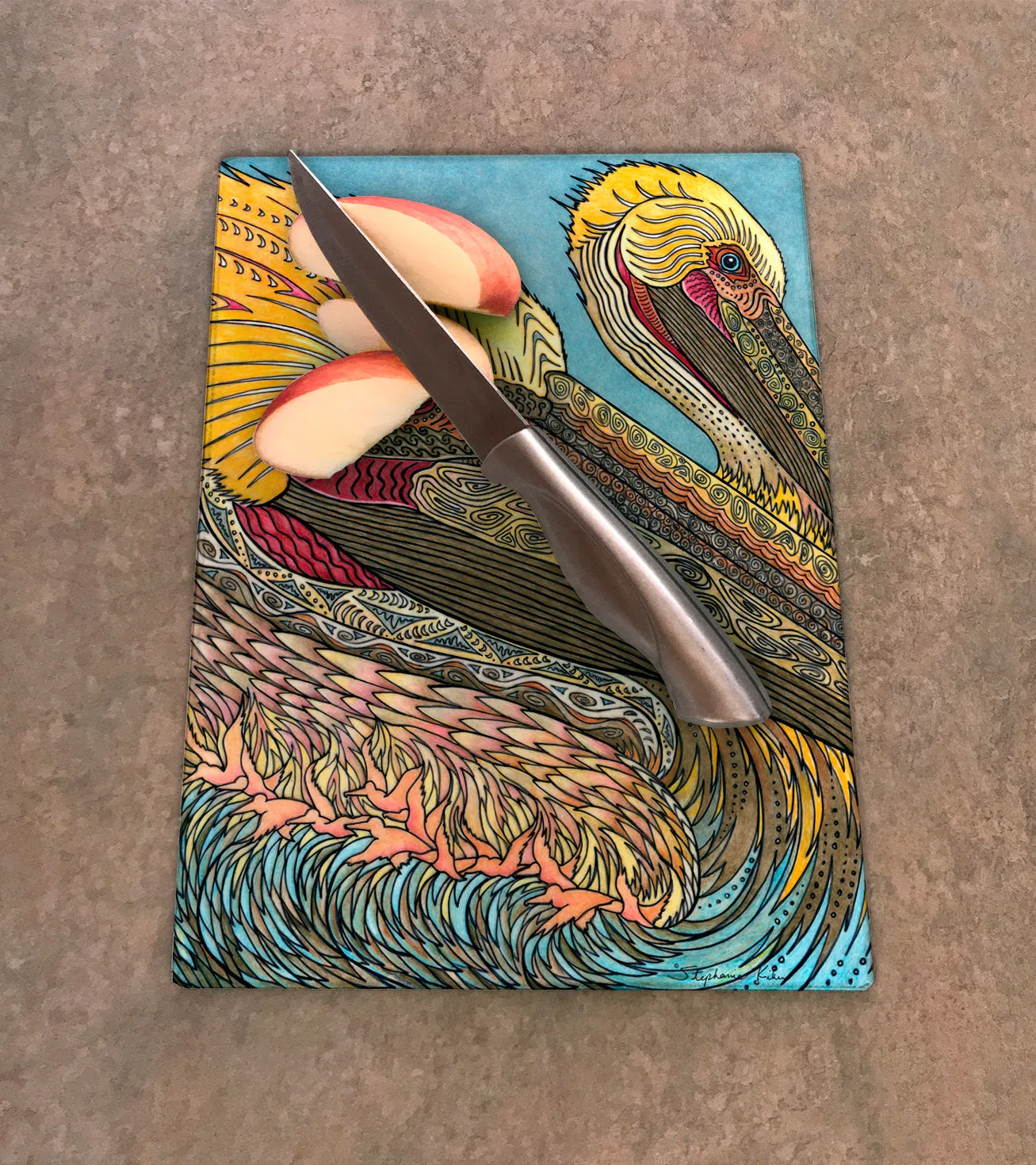 The Pelicans Cutting Board