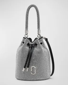 The Rhinestone Mini Bucket Bag