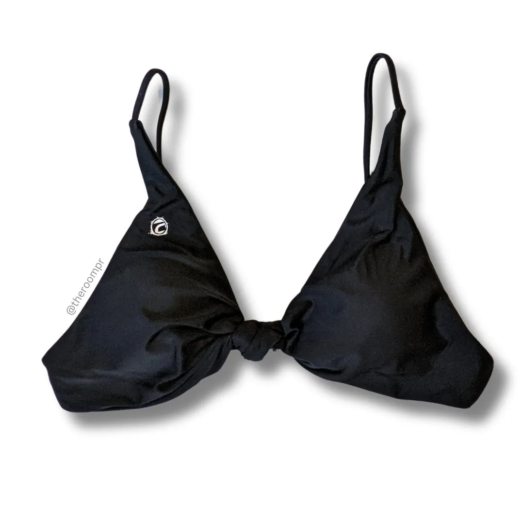 The Room Cocos Knotted Bikini Top - Black
