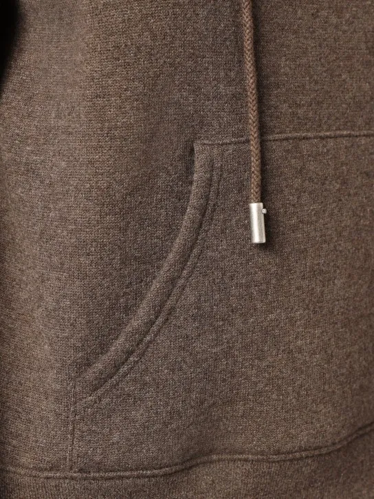 The Row   Timmi  soft cashmere blend hoodie 